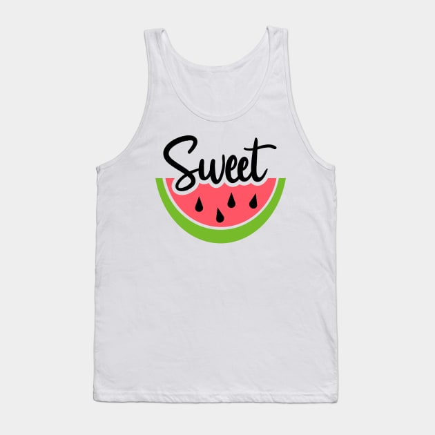 Sweet Watermelon Tank Top by CeeGunn